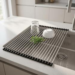 Pure.Sink Comfort tappetino avvolgibile per lavello in acciaio inossidabile RM-SS
